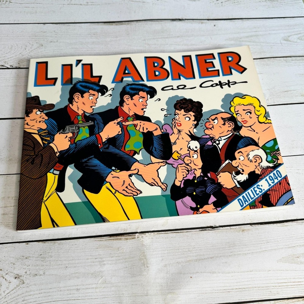Li'l Abner Dailies 1940 by Al Capp‎ Volume 6 Paperback Humor Entertainment Comic